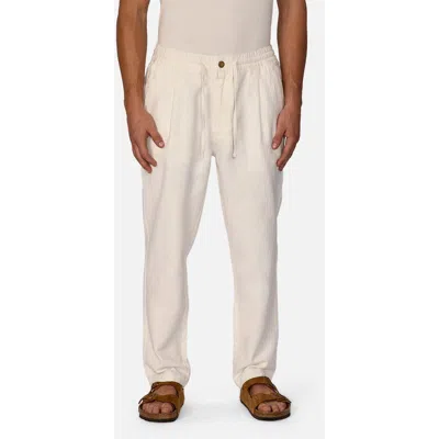 Industrie Australia The Mallorca Pant In Ivory