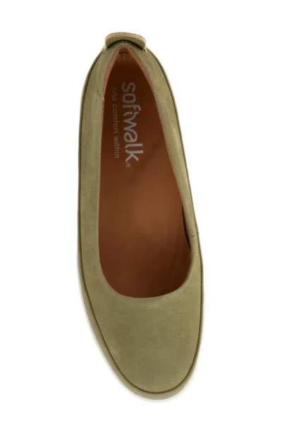 Softwalk ® Disa Flat In Green