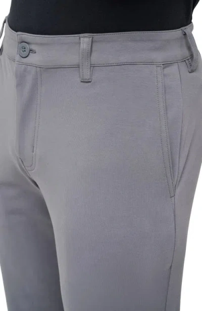 Travismathew Legacy Stretchknit Flat Front Chinos In Quiet Shade