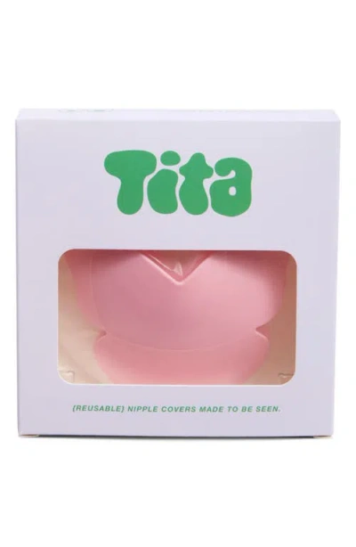 Tita Butterfly Reusable Nipple Covers In Pink