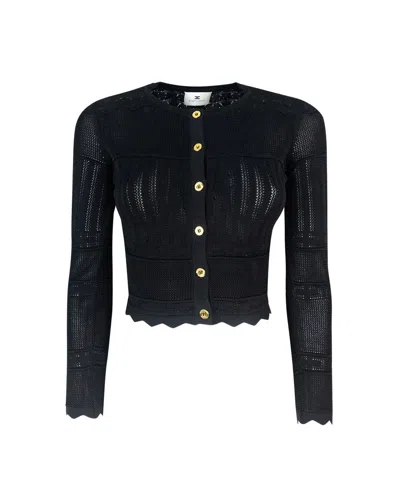 Elisabetta Franchi Viscose Top-wear In Black