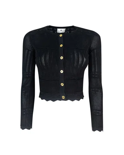 Elisabetta Franchi Viscose Top-wear In Black