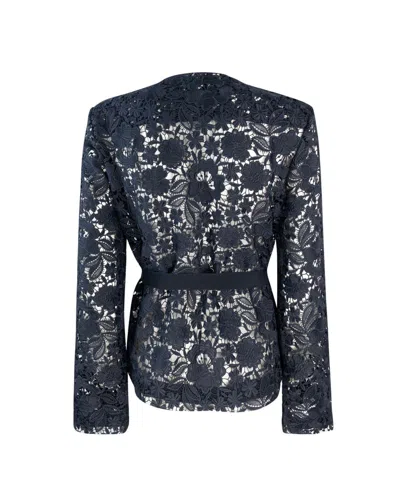 P.a.r.o.s.h Peonia Short Jacket Jackets Blue In Blue