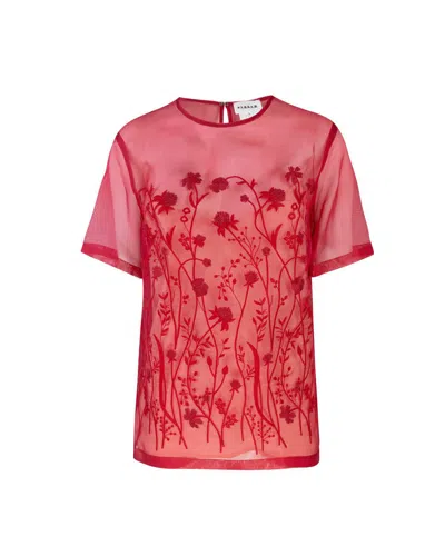 P.a.r.o.s.h . Sorgente Blouse In Red