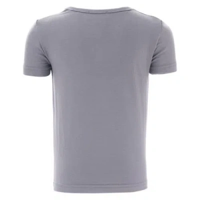 Moustache Logo-print T-shirt In Grey