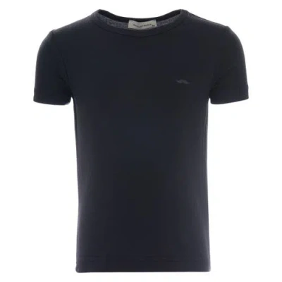Moustache Logo-print T-shirt In Black