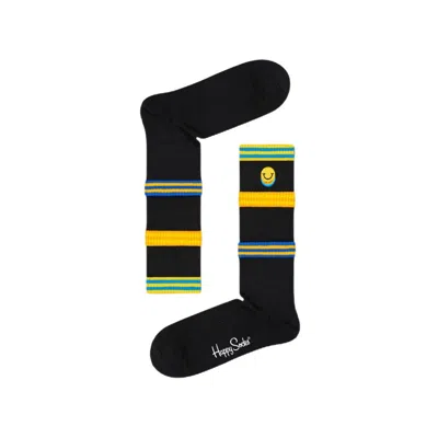 Happy Socks Cotton Tights & Women's Sock In Black