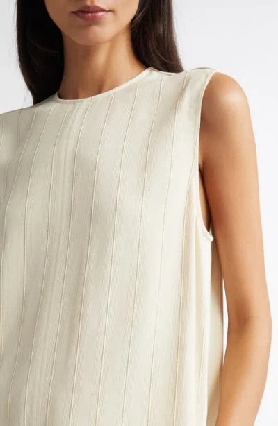 Totême Toteme Main Sleeveless Top In Ecru