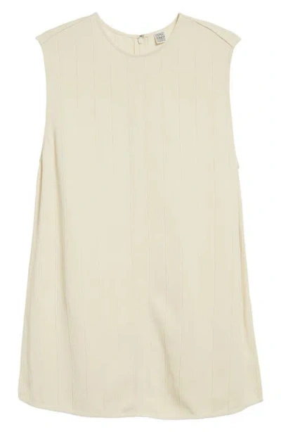 Totême Toteme Main Sleeveless Top In Ecru