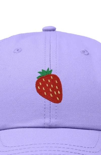 Dalix Strawberry Hat In Lavender