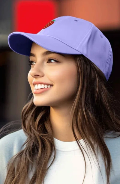 Dalix Strawberry Hat In Lavender