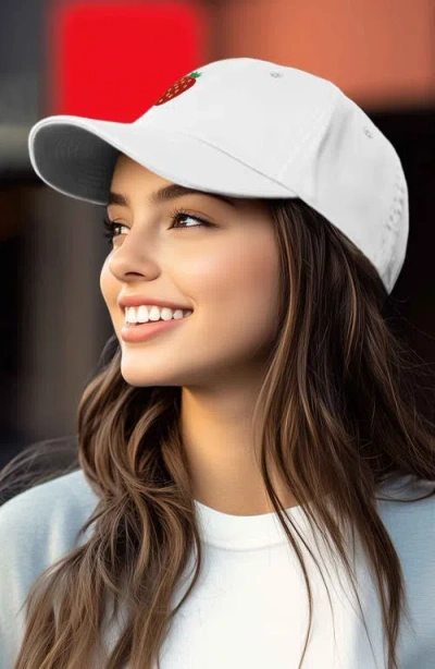 Dalix Strawberry Hat In White