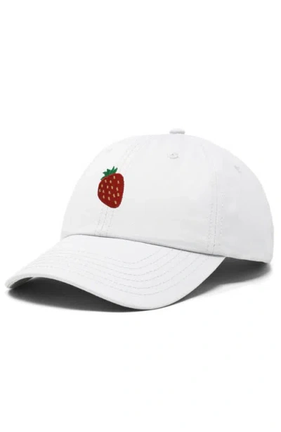 Dalix Strawberry Hat In White