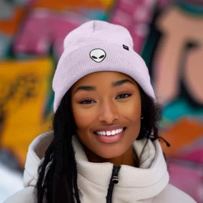 Dalix Alien Beanie In Lavender