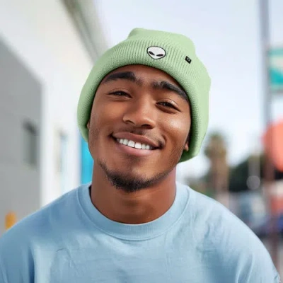 Dalix Alien Beanie In Light Green