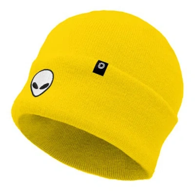 Dalix Alien Beanie In Yellow
