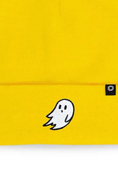 Dalix Ghost Beanie In Yellow