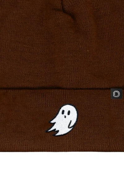 Dalix Ghost Beanie In Brown