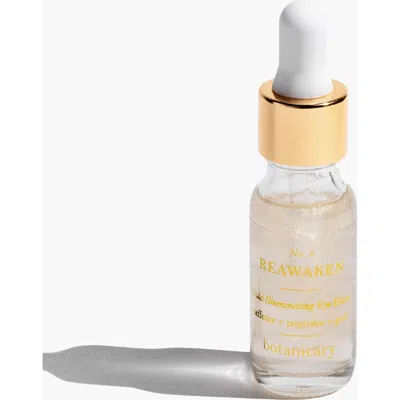 Botanicary No. 8 Reawaken 24k Gold Illuminating Eye Elixir In Gold