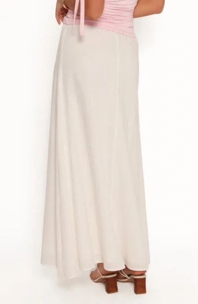 Petal And Pup Petal & Pup Stevie Maxi Skirt In Metallic