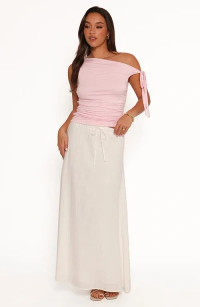 Petal And Pup Petal & Pup Stevie Maxi Skirt In Metallic