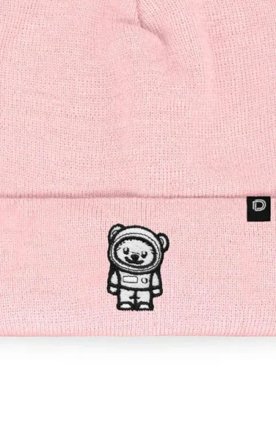 Dalix Ice Bear Beanie In Pink