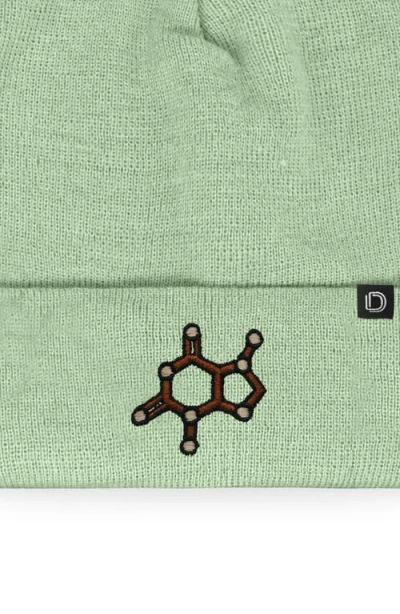Dalix Molecule Beanie In Light Green