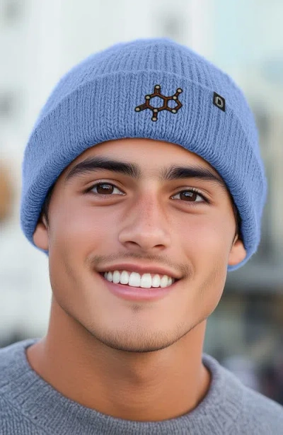 Dalix Molecule Beanie In Periwinkle