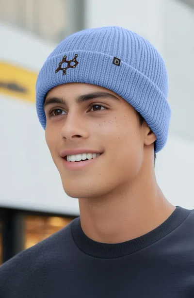 Dalix Molecule Beanie In Periwinkle