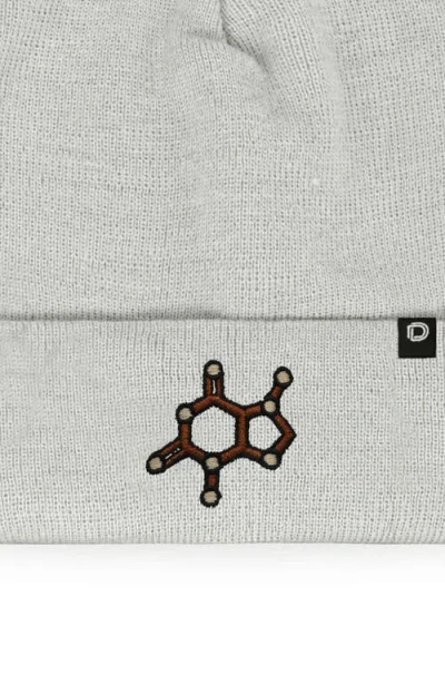 Dalix Molecule Beanie In Light Gray