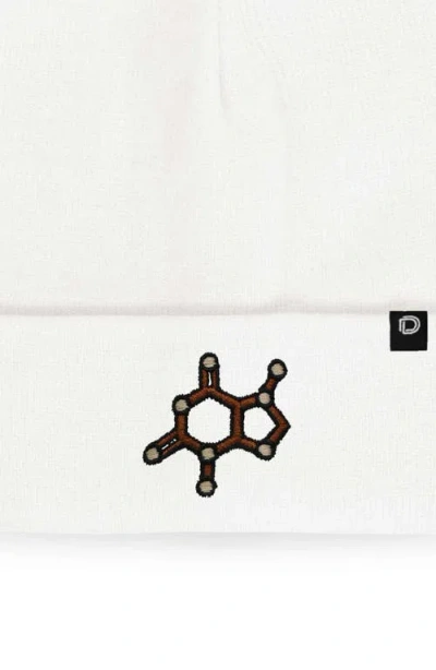Dalix Molecule Beanie In White