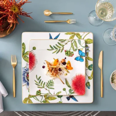 Villeroy & Boch Amazonia Square Buffet Plate In White