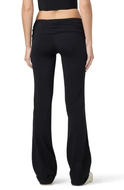 Florence By Mills Fold Down Flare Pants In Black