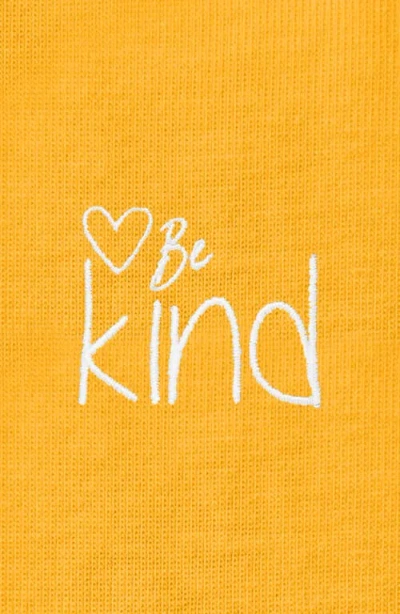 Dalix Be Kind Womens Relaxed Tee In Gold