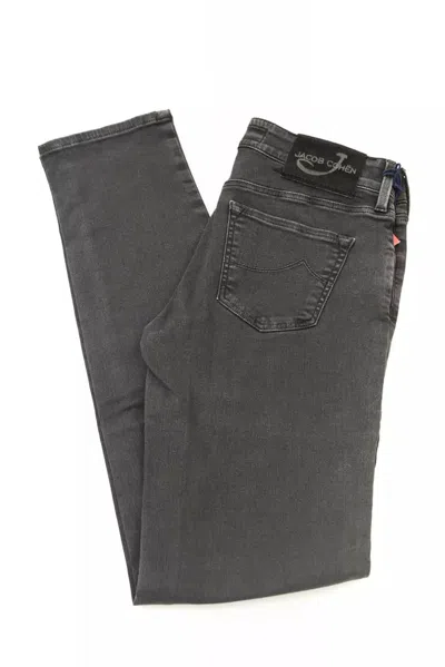 Jacob Cohen Black Cotton Women's Jeans In Black