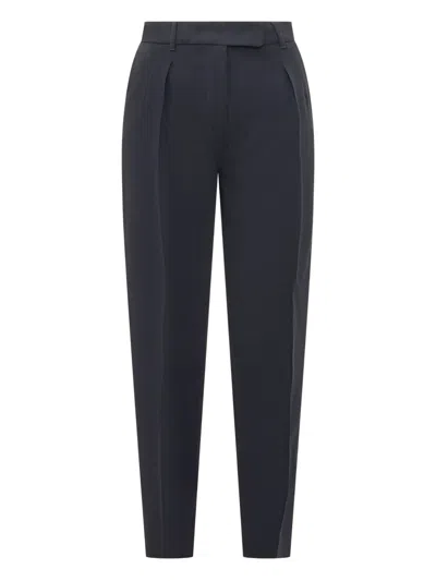 Max Mara Eguale Trousers In 蓝色