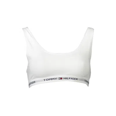 Tommy Hilfiger White Cotton Women Sports Bra In White