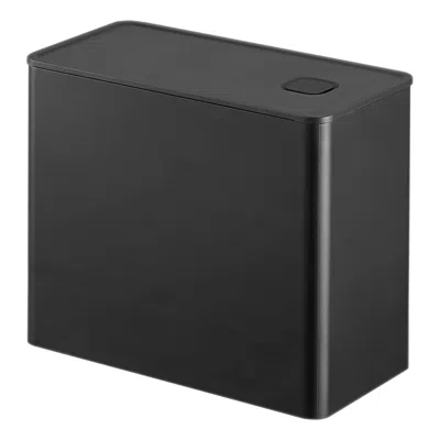 Yamazaki Home Vacuum-sealing Coffee Storage, Polypropylene, Airtight, No Assembly In Black