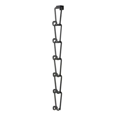 Yamazaki Home Cascading Storage Hooks, Steel, Supports 2.2 Pounds, No Assembly