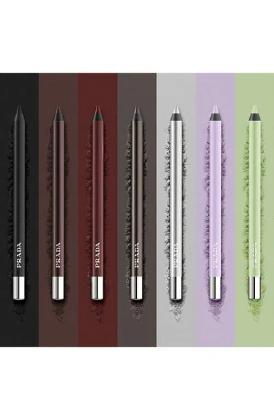 Prada Lines Durable Gliding Waterproof Eye Pencil In Ember