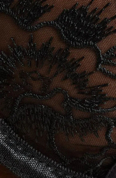 Kilo Brava Cutout Underwire Demi Bra In Black