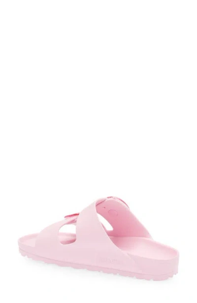 Birkenstock Arizona Big Buckle Eva Waterproof Slide Sandal In Pink