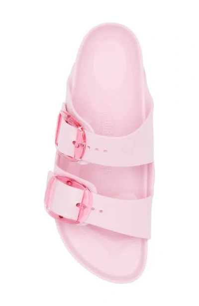 Birkenstock Arizona Big Buckle Eva Waterproof Slide Sandal In Pink