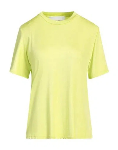 Silvian Heach Woman T-shirt Green Size Xs Polyester, Elastane In Green