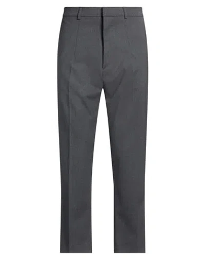 Gaelle Paris Gaëlle Paris Man Pants Charcoal Size 36 Polyester, Virgin Wool, Elastane In Grey