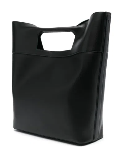 Alexander Mcqueen Alexander Mc Queen The Square Bow Leather Handbag In Black