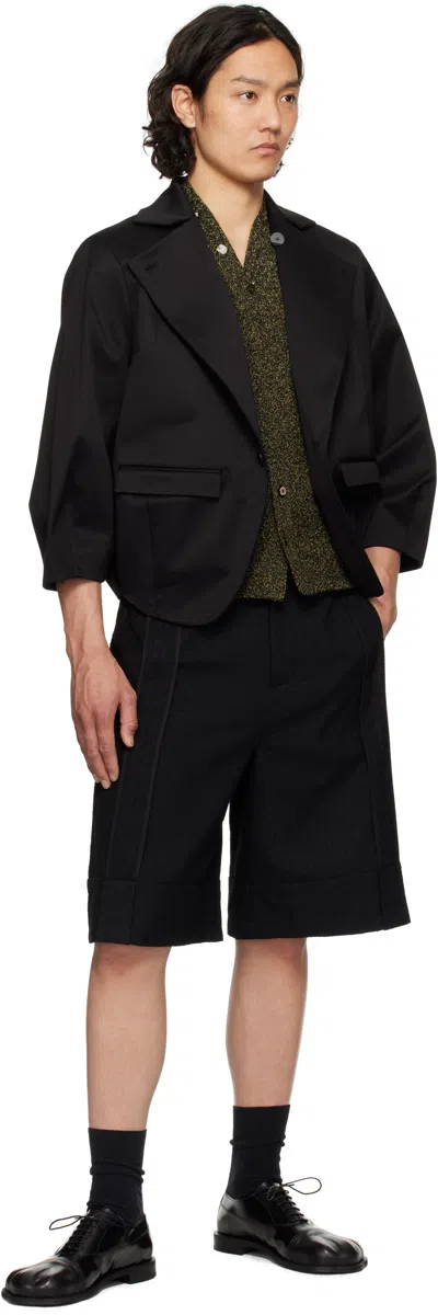 Ader Error Black Vasto Product. 94 Shorts In Black