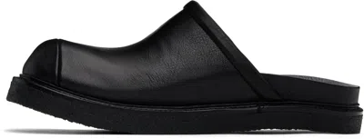 Ader Error Black Curve Sabot 02 Slip-on Loafers In Black