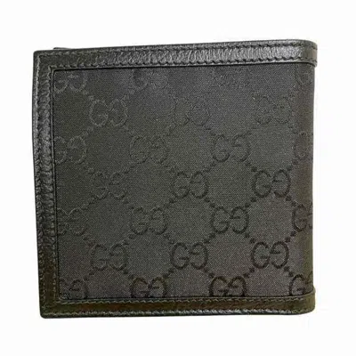 Gucci Black Nylon Coin Purse/coin Case In Black
