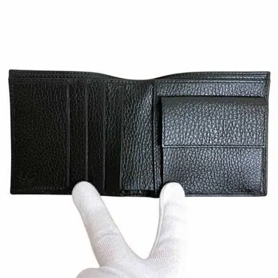 Gucci Black Nylon Coin Purse/coin Case In Black